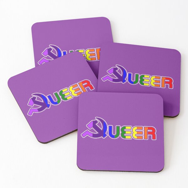 Item preview, Queer Communist Hammer and Sickle Communism Symbol Rainbow designed and sold by EddieBalevo.