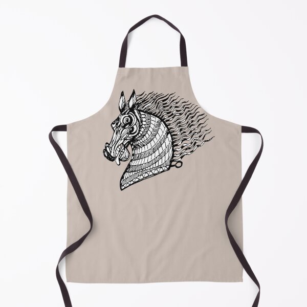 Item preview, head of the CRAZY HORSE Black and White ink designed and sold by duxpavlic.