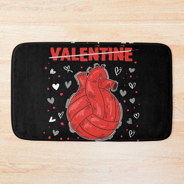 Aperçu de l'œuvre Volleyball V est pour la Saint-Valentin Fille Garçon Jeunesse Hommes créée et vendue par bluebadgez.