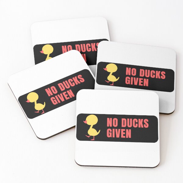 Item preview, No Ducks Given red and black designed and sold by AmonRa16.
