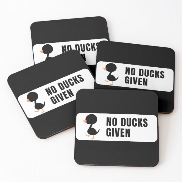 Item preview, Ducks Given black and white designed and sold by AmonRa16.