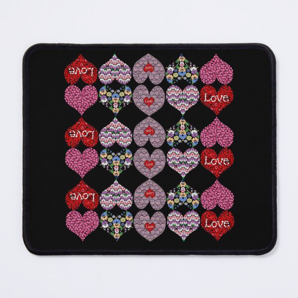 Item preview, Love Cute Flower Heart Floral Valentines Day designed and sold by r-silver.
