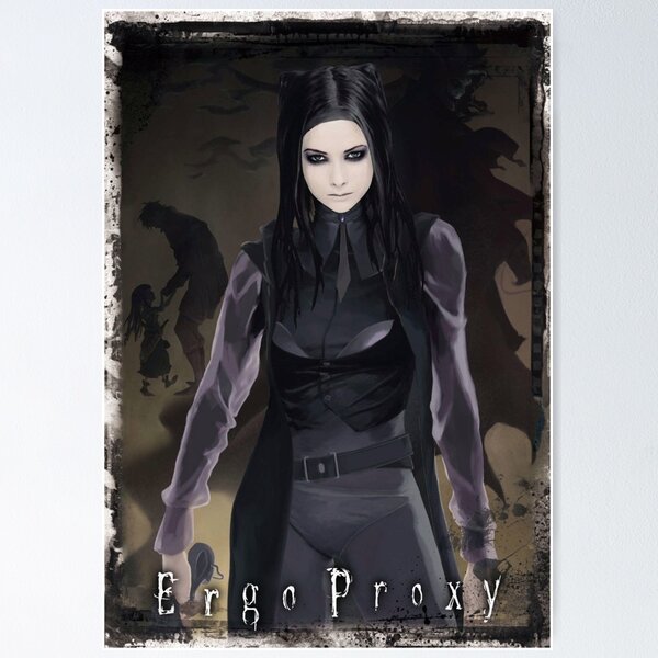 Ergo Proxy' Poster, picture, metal print, paint by moiart