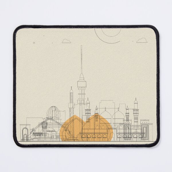 Item preview, Abstract City Posters: Baghdad, Iraq designed and sold by A Deniz Akerman.