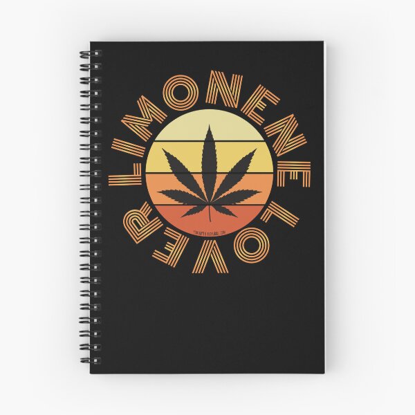 Item preview, Retro Vintage Sunset Orange Pot leaf-Limonene lover designed and sold by YomeHayin.