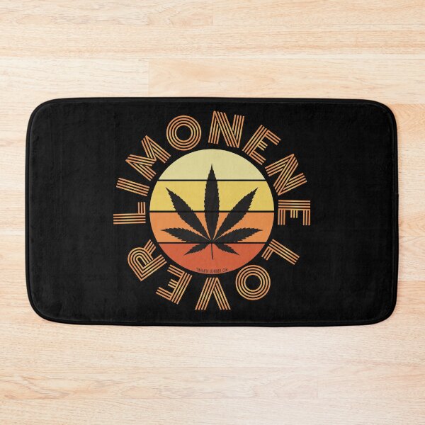 Item preview, Retro Vintage Sunset Orange Pot leaf-Limonene lover designed and sold by YomeHayin.