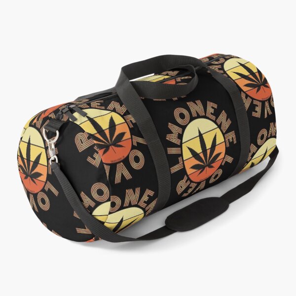 Item preview, Retro Vintage Sunset Orange Pot leaf-Limonene lover designed and sold by YomeHayin.