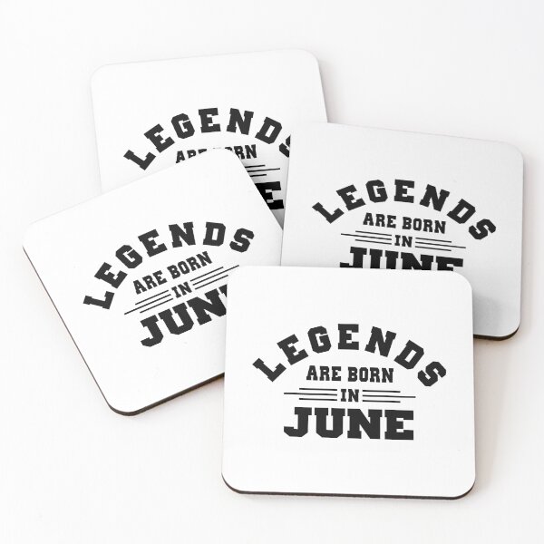 Item preview, Legends are born in june designed and sold by BandiRock.