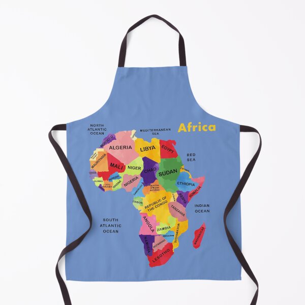 Item preview, Africa Map watercolor Artwork designed and sold by LIRAZ ZIV.