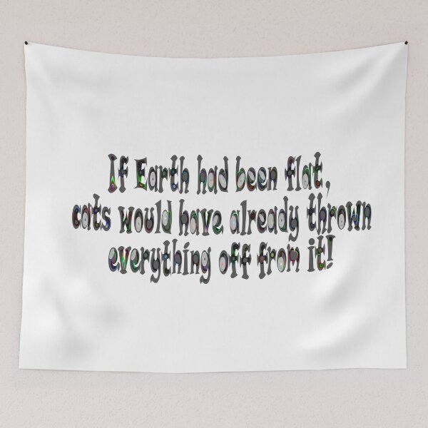 Item preview, Flat earth humor designed and sold by Elonium.