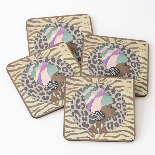 Item preview, African Woman Boho Artwork designed and sold by LIRAZ ZIV.