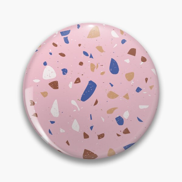 Item preview, Pink Terrazzo with Multi-coloured Chips designed and sold by thesnowwhyte.