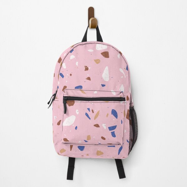 Item preview, Terrazo Rosa con Fichas Multicolores designed and sold by thesnowwhyte.