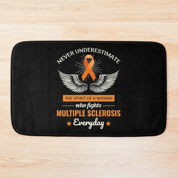 Item preview, Multiple Sclerosis Awareness Month Orange Ribbon designed and sold by CuteDesigns1.