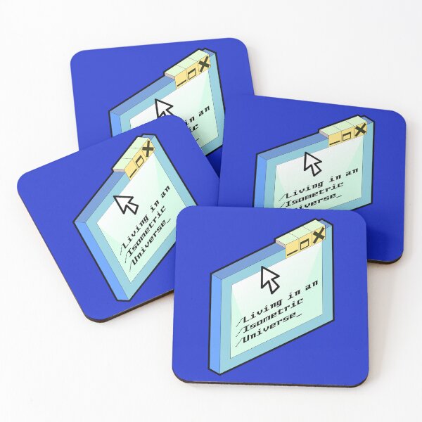 Item preview, Living in an isometric Universe. designed and sold by angelisart.