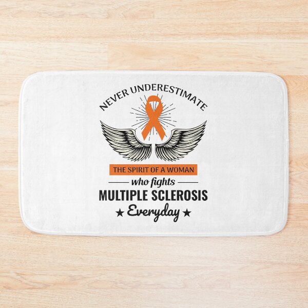 Item preview, Multiple Sclerosis Awareness Month Orange Ribbon designed and sold by CuteDesigns1.