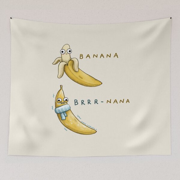 Item preview, Banana Brrr-nana designed and sold by SophieCorrigan.