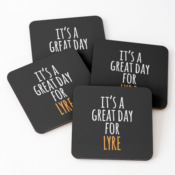 Item preview, It's a Great Day for Lyre designed and sold by kindxinn.