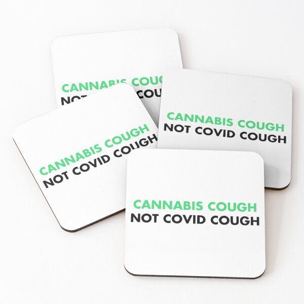 Item preview, Cannabis cough, not covid cough designed and sold by ArtAndDesignA.