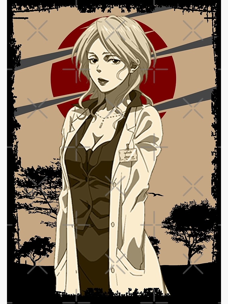 Akane Tsunemori Psycho Pass Saiko Pasu Retro Landscape Design Poster for  Sale by Raiden Designer Shop