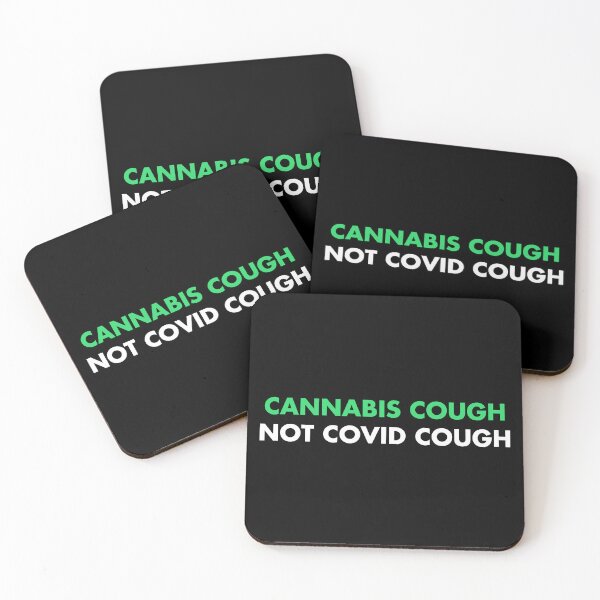 Item preview, Cannabis cough, not covid cough designed and sold by ArtAndDesignA.