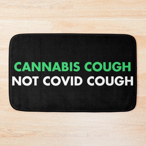 Item preview, Cannabis cough, not covid cough designed and sold by ArtAndDesignA.