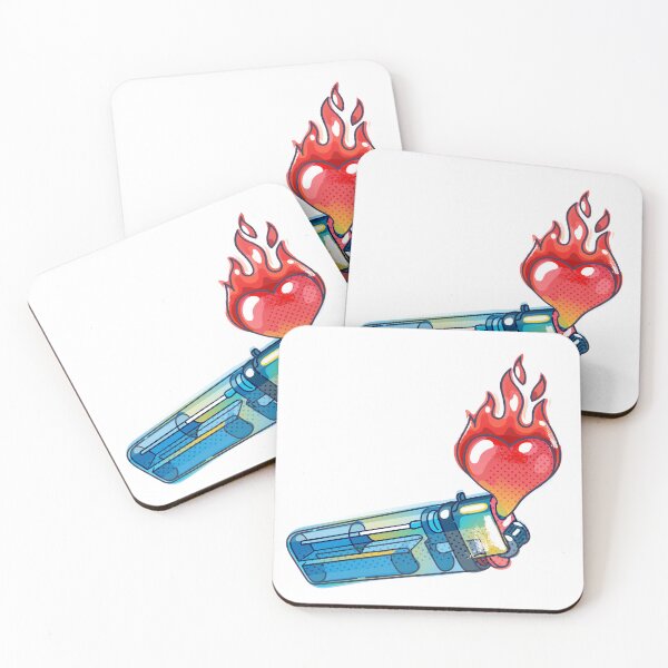 Item preview, Love Fire Lighter Heart designed and sold by grafikis.