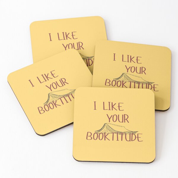Item preview, "I LIKE YOUR BOOKTITUDE"- FOR BOOKWORMS designed and sold by The Bookworm Store.