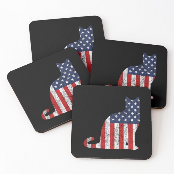Item preview, American Flag Cat designed and sold by Marshallamoakohene.