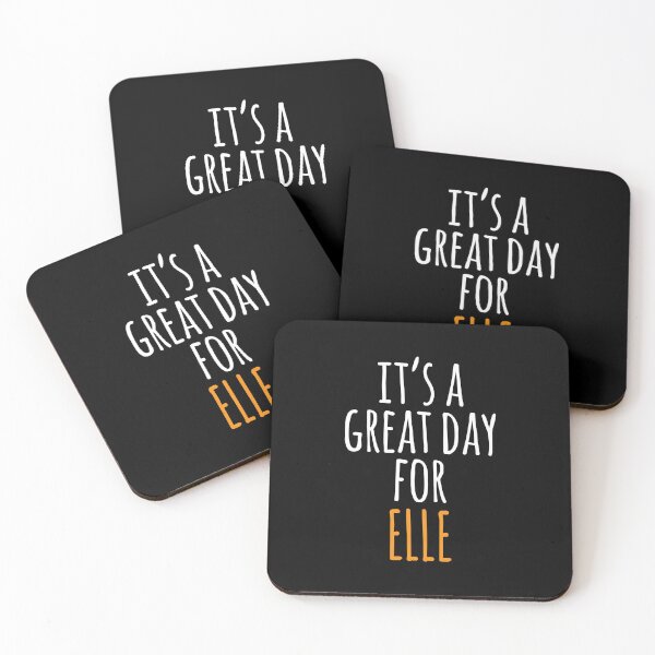 Item preview, It's a Great Day for Elle designed and sold by kindxinn.
