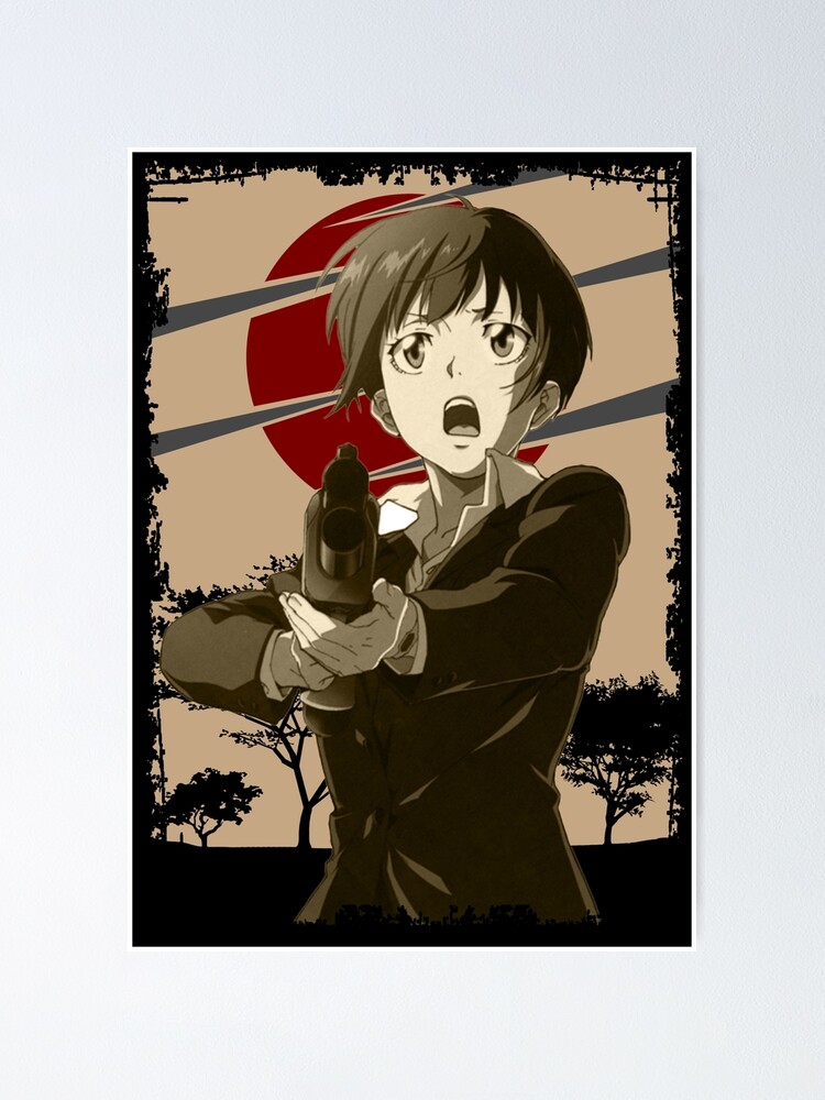 Akane Tsunemori Psycho Pass Saiko Pasu Retro Landscape Design Poster for  Sale by Raiden Designer Shop