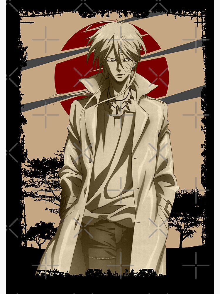 Shougo Makishima Psycho Pass Saiko Pasu Retro Landscape Design Poster for  Sale by Raiden Designer Shop