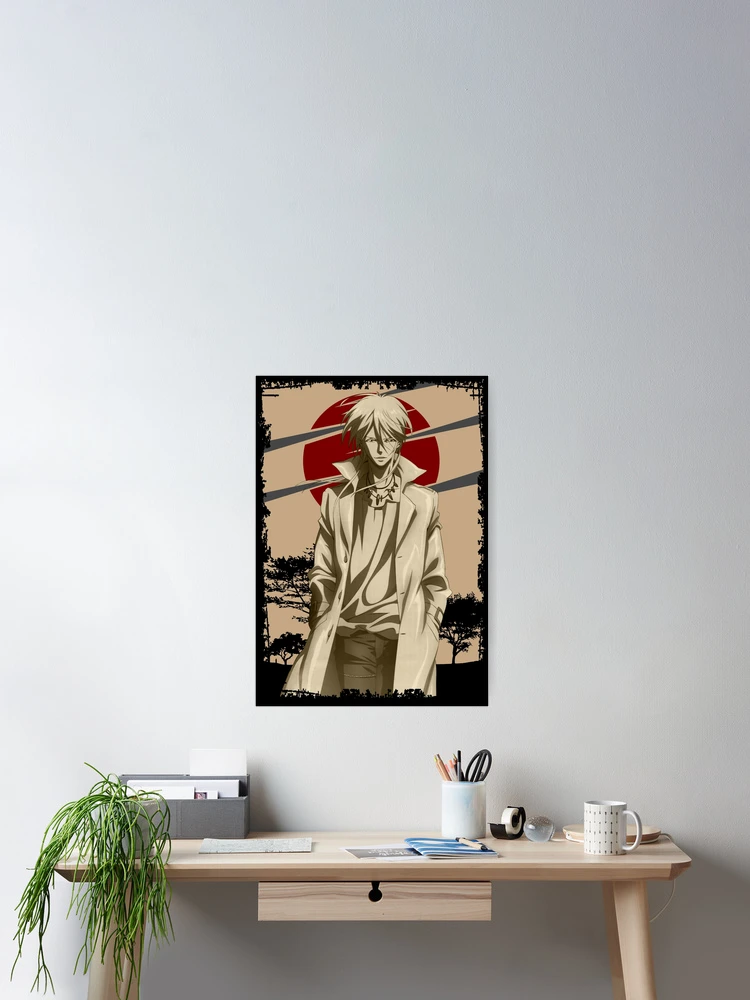 Shougo Makishima Psycho Pass Saiko Pasu Retro Landscape Design