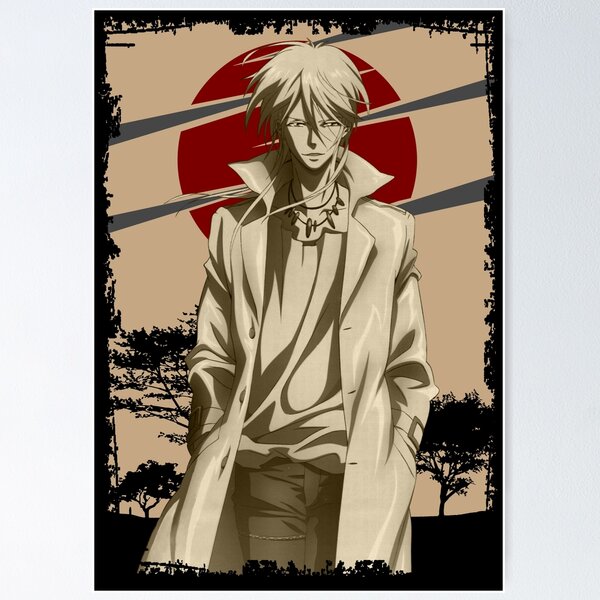 Shougo Makishima Psycho Pass Saiko Pasu Retro Landscape Design