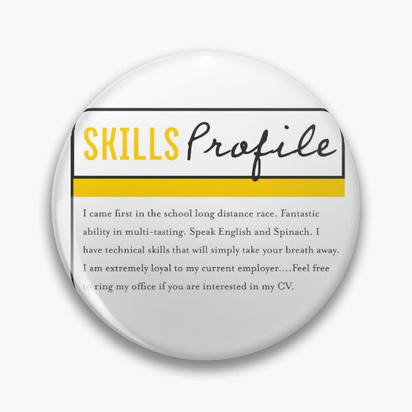 Item preview, Skills Profile designed and sold by iamtoka.