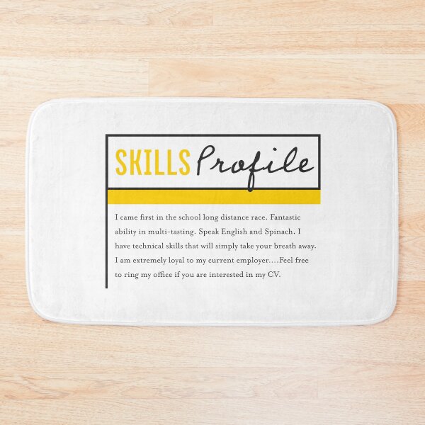 Item preview, Skills Profile designed and sold by iamtoka.