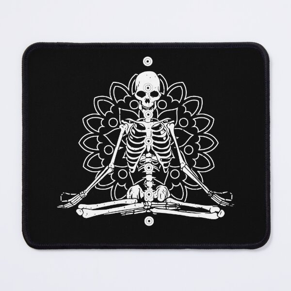 Item preview, Skeleton Yoga designed and sold by ZaraPrint.