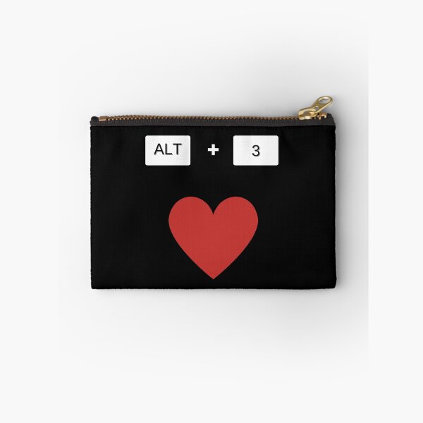Item preview, heart altcodes designed and sold by EnjoyLifeMerch.