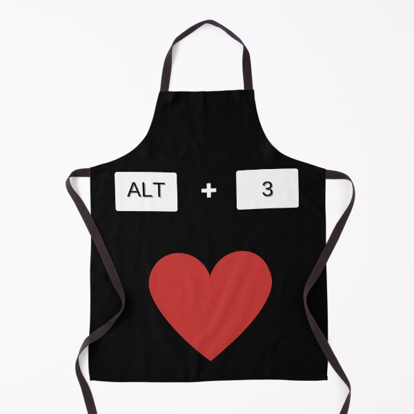 Item preview, heart altcodes designed and sold by EnjoyLifeMerch.