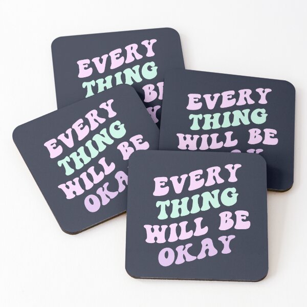 Item preview, Preppy Room Decor -	Every thing will be okay designed and sold by Shop Your Aesthetic.