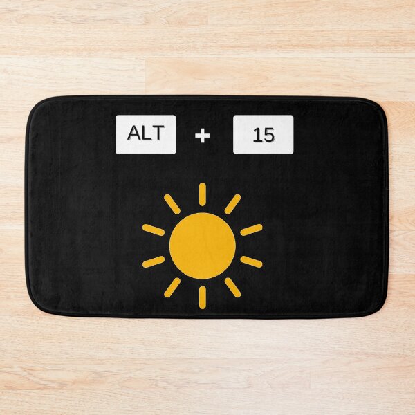 Item preview, sun altcodes designed and sold by EnjoyLifeMerch.