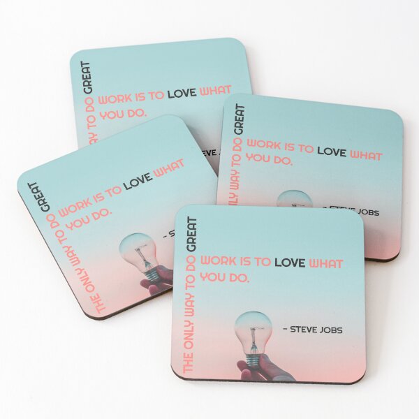 Item preview, To Do Great Work Is To Love What You Do - Inspirational and Creative designed and sold by ElPatron258366.