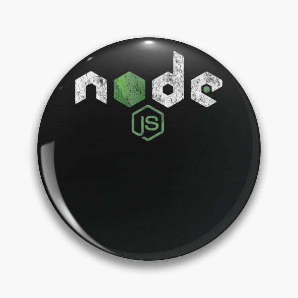 Item preview, Vintage Distressed NodeJS JavaScript Programmer Classic T-Shirt designed and sold by CarolaJahnBakk.
