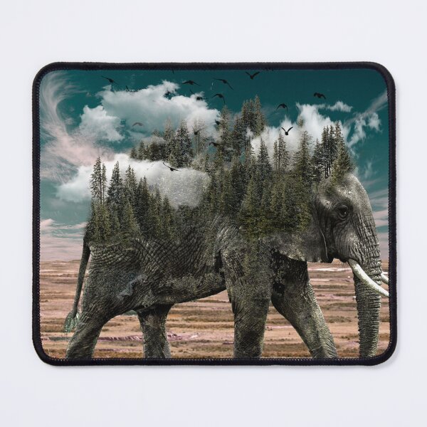 Item preview, forest on the elephant  designed and sold by sanjeet prajapat.