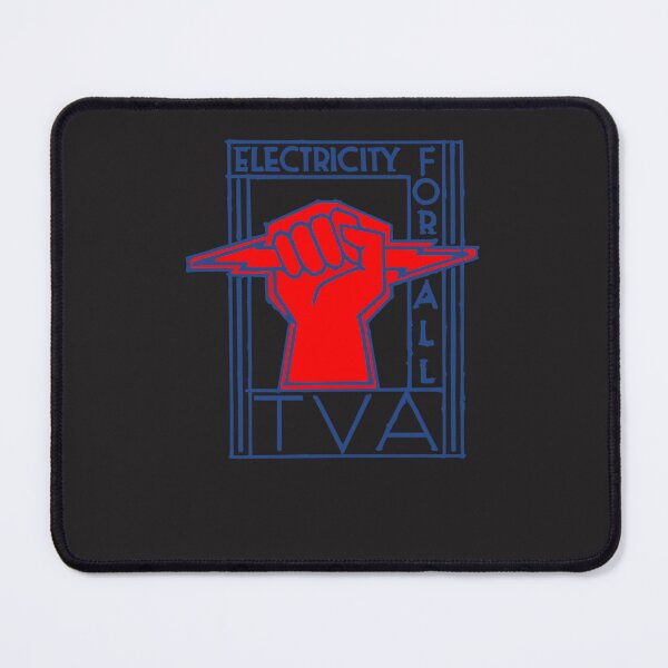 Item preview, TVA-Electricity for All-Art Deco New Deal Logo Classic T-Shirt designed and sold by LisaSteinbauer.