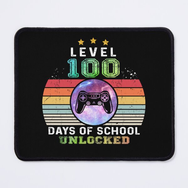 Item preview, Level 100 Days Of School Unlocked Completed Gamer For Kids and Boys designed and sold by stareongroup.