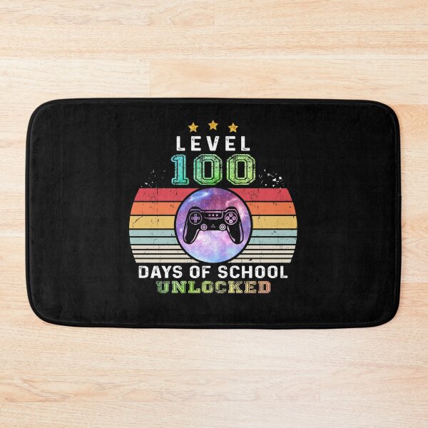 Item preview, Level 100 Days Of School Unlocked Completed Gamer For Kids and Boys designed and sold by stareongroup.