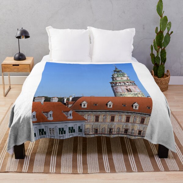 Item preview, Castle tower in Cesky Krumlov landmark Czech republic designed and sold by goceris.