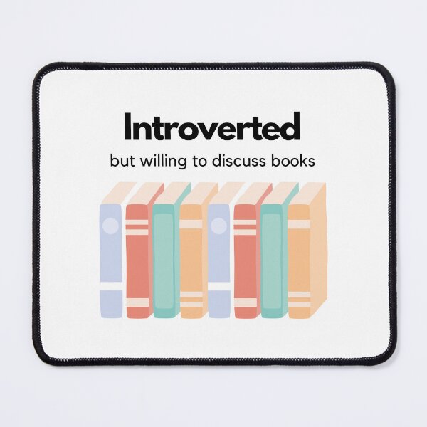 Item preview, introverted but willing to discuss books designed and sold by orbsight.