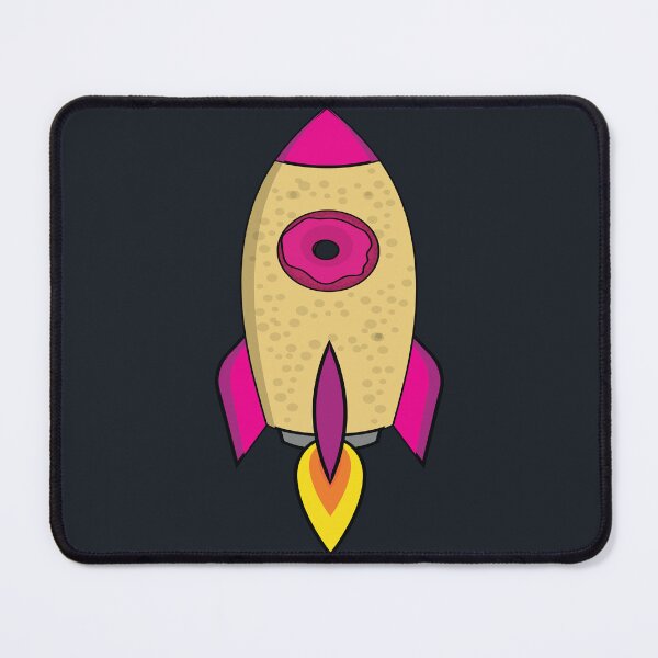 Item preview, Rocket ship donut designed and sold by Donutlovers.